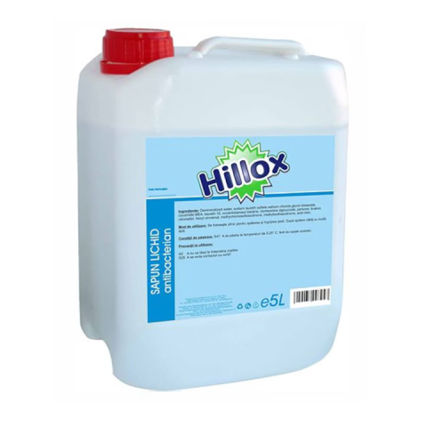 Detergenti si Curatenie - Sapun lichid 5l antibacterian hillox