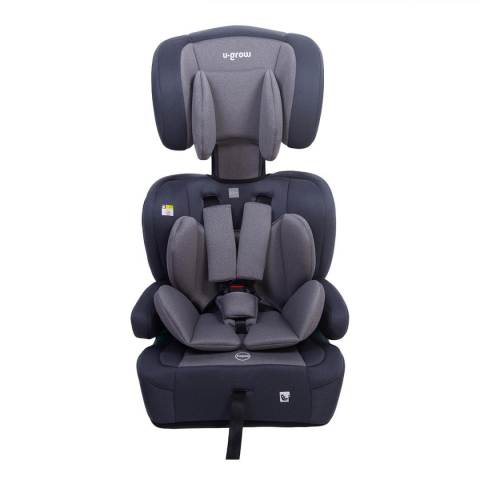 Scaun auto 76-150cm, isofix, gri [3]