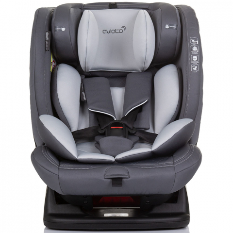 Scaun auto Chipolino Aviato I-Size 40-150 cm ash grey [1]