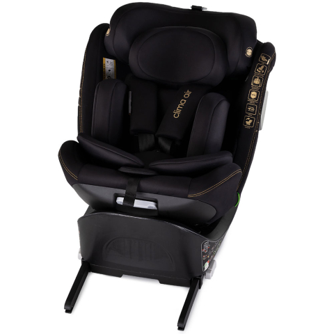 Scaun auto Chipolino Clima Air I-Size 40-150 cm cu sistem Isofix si sezut rotativ blackberry [9]