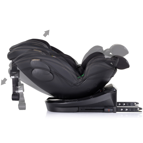 Scaun auto Chipolino Hypnotic I-Size 40-150 cm cu sistem Isofix si sezut rotativ blackberry [8]