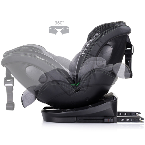 Scaun auto Chipolino Hypnotic I-Size 40-150 cm cu sistem Isofix si sezut rotativ cloud [6]