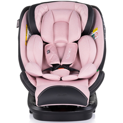 Scaun auto Chipolino Hypnotic I-Size 40-150 cm cu sistem Isofix si sezut rotativ pink marshmallow [1]