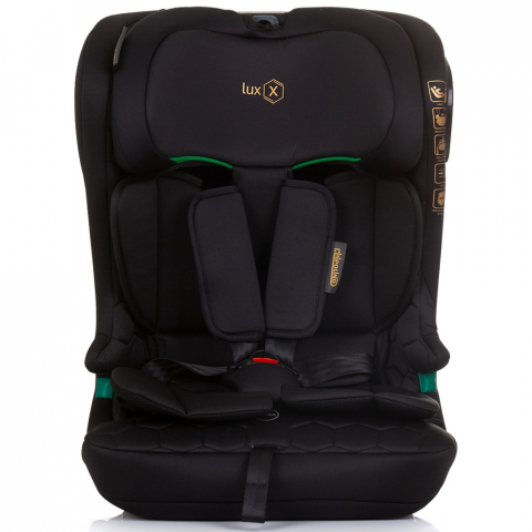 Scaun auto Chipolino Lux X I-Size 76-150 cm cu sistem Isofix obsidian [1]