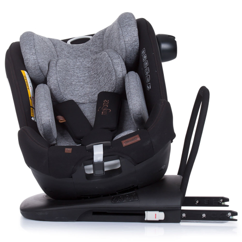 Scaun auto Chipolino My Size 0-36 kg I-Size 40-150 cm platinum cu sistem Isofix [5]