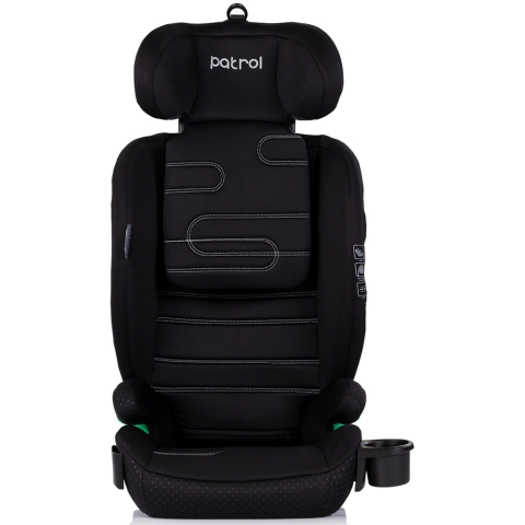 Scaun auto Chipolino Patrol I-Size 100-150 cm cu sistem Isofix noir [2]