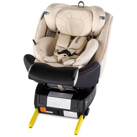 Scaun auto Chipolino Premium I-Size 40-150 cm cu sistem Isofix biscotta [9]