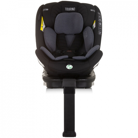 Scaun auto Chipolino Tourino I-Size 40-150 cm obsidian cu sistem Isofix [2]
