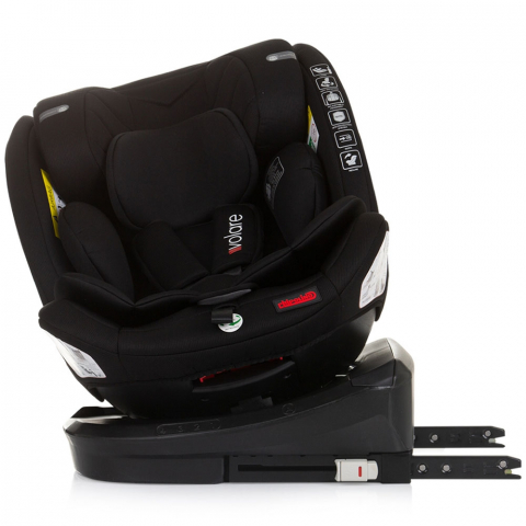 Scaun auto Chipolino Volare I-Size 40-150 cm obsidian cu sistem Isofix [5]