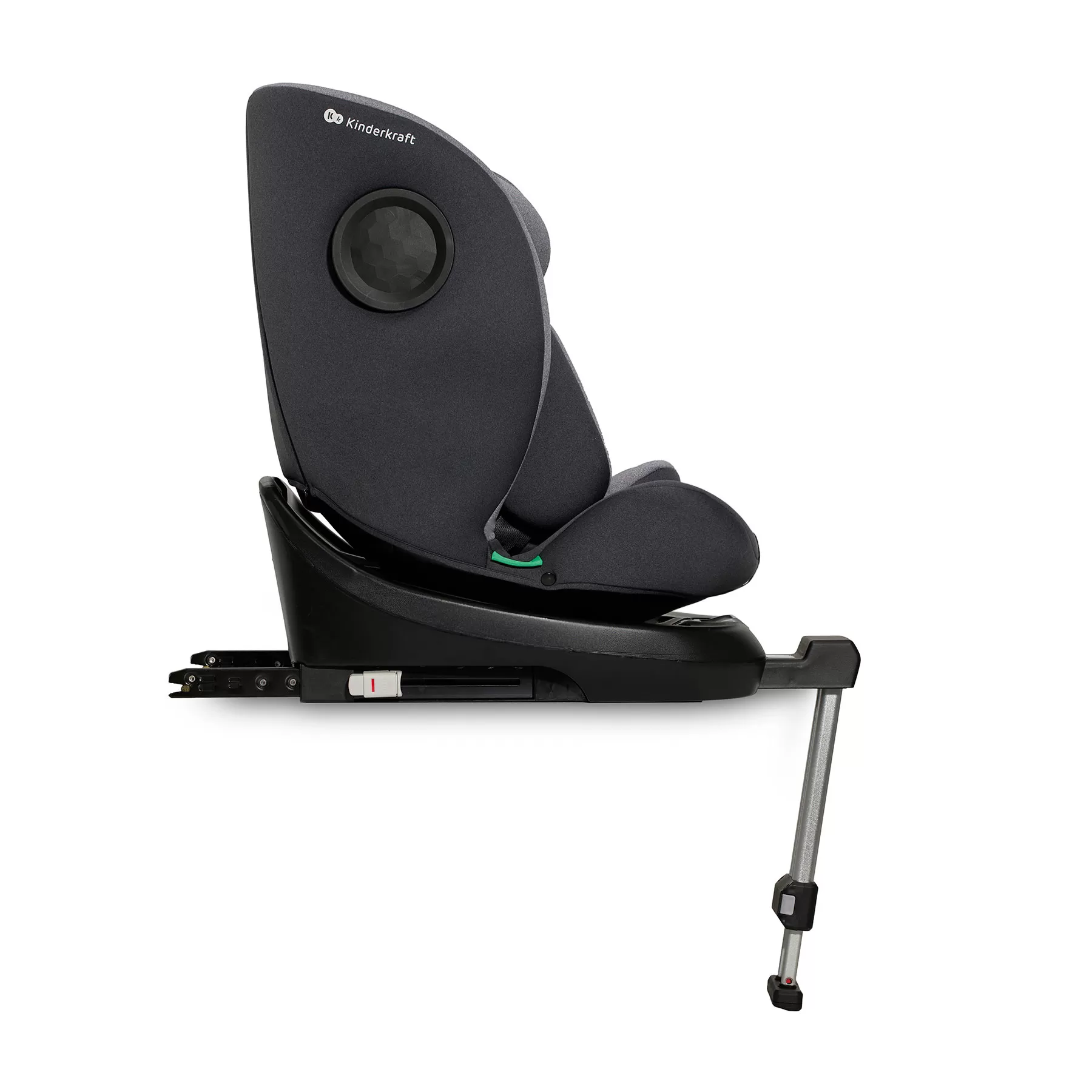 Scaun auto i-size, 40-150 cm, kinderkraft i-360, grey, varsta de la 0 luni la 12 ani [4]