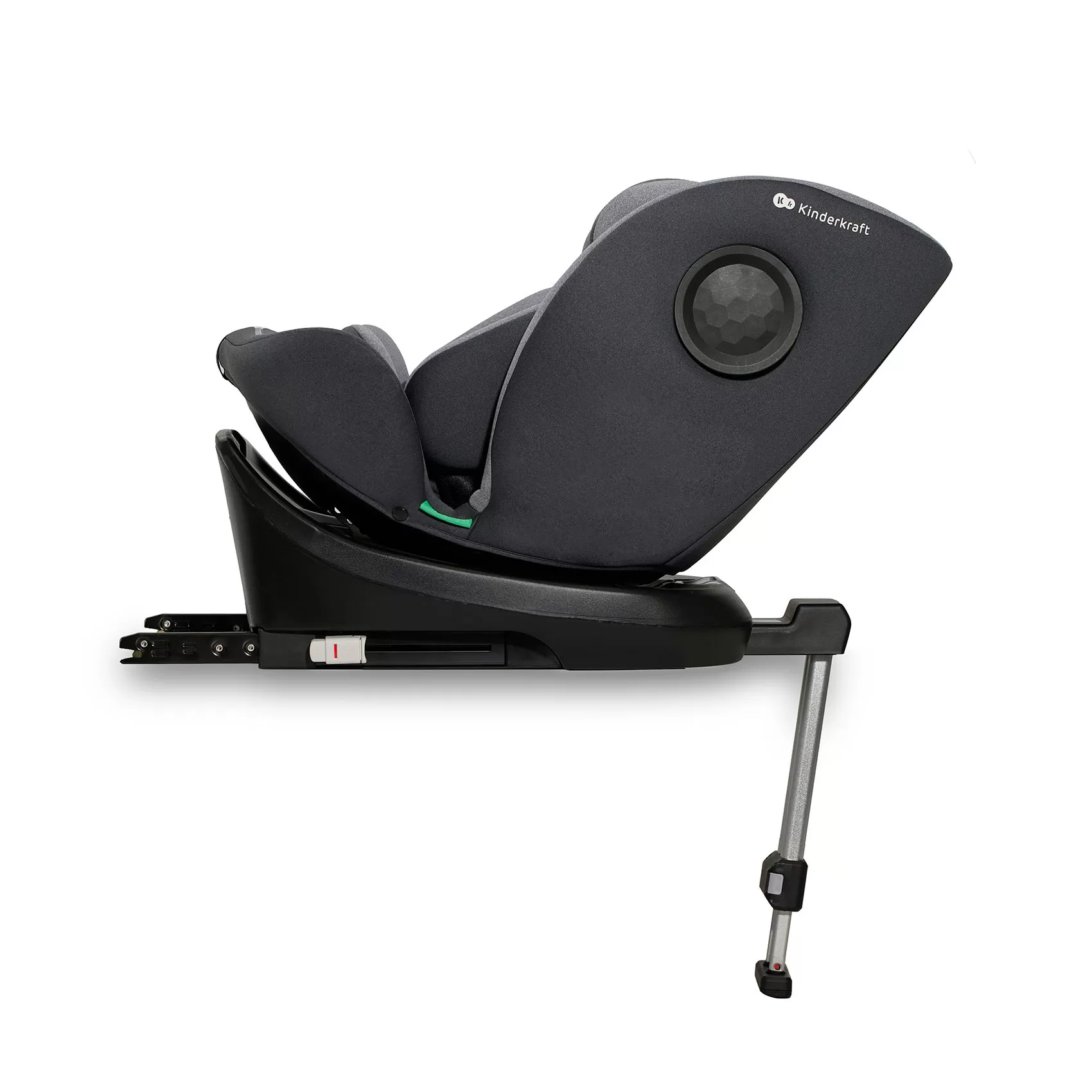 Scaun auto i-size, 40-150 cm, kinderkraft i-360, grey, varsta de la 0 luni la 12 ani [3]