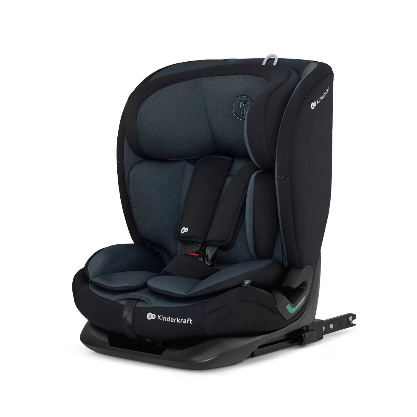 Scaune auto copii - Scaun auto i-size, 76-150 cm, kinderkraft oneto 3, isofix, graphite black, varsta de la 10 luni la 12 ani