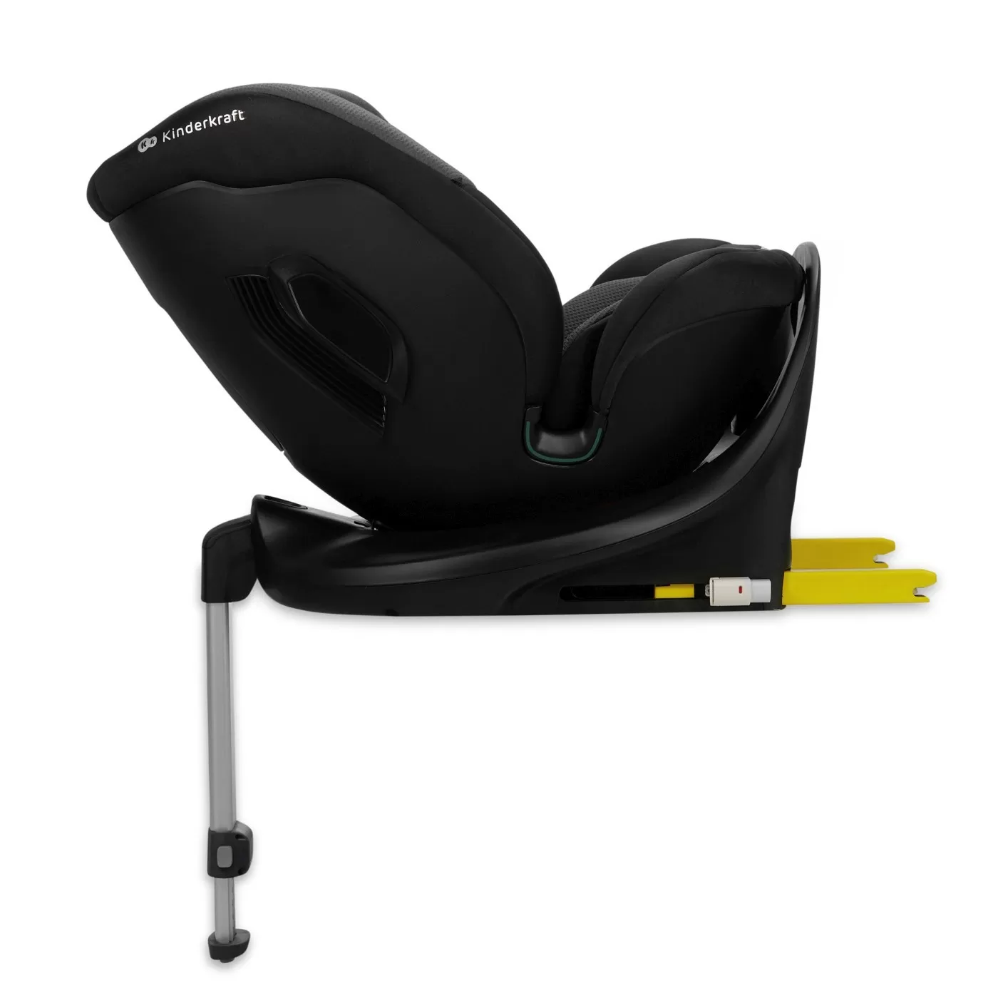 Scaun auto kinderkraft i-fix, i-size 40-150 cm, graphite black, varsta de la 0 luni la 12 ani [6]
