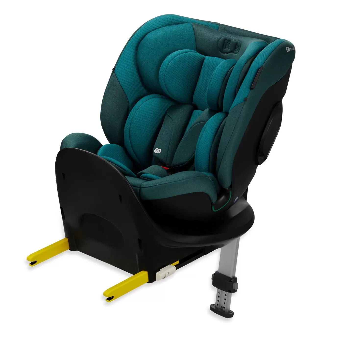 Scaun auto kinderkraft i-fix, i-size 40-150 cm, harbor blue, varsta de la 0 luni la 12 ani [5]