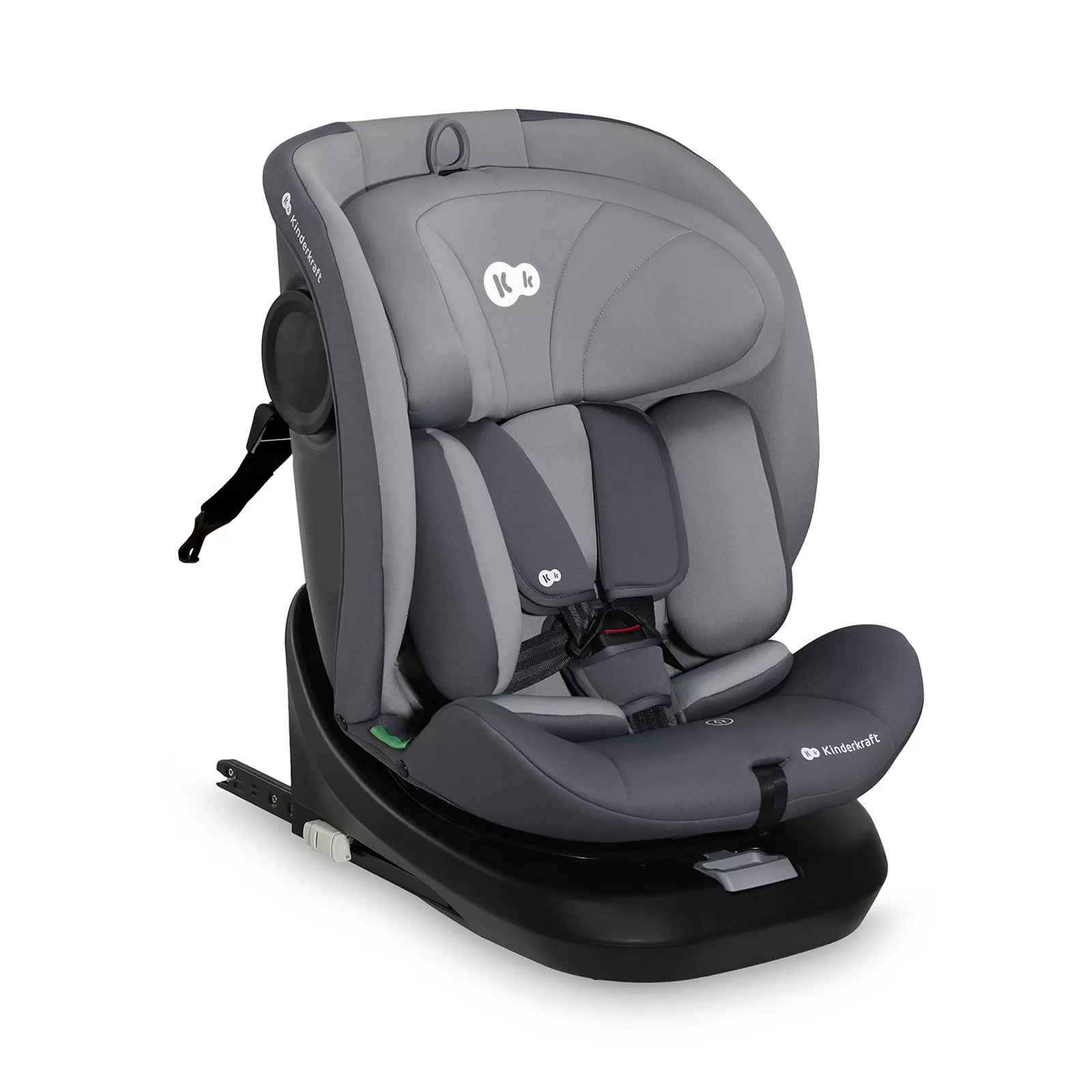 Scaune auto copii - Scaun auto kinderkraft i-grow i-size 40-150 cm, grey, varsta de la 0 luni la 12 ani