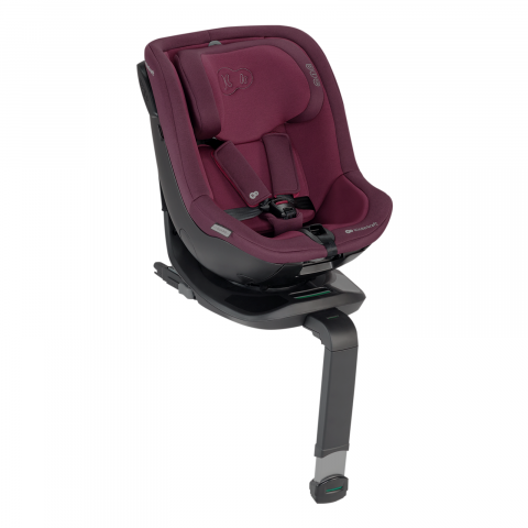 Scaun auto kinderkraft i-guard i-size 40-105 cm, cherry pearl, varsta de la 0 luni la 5 ani [6]