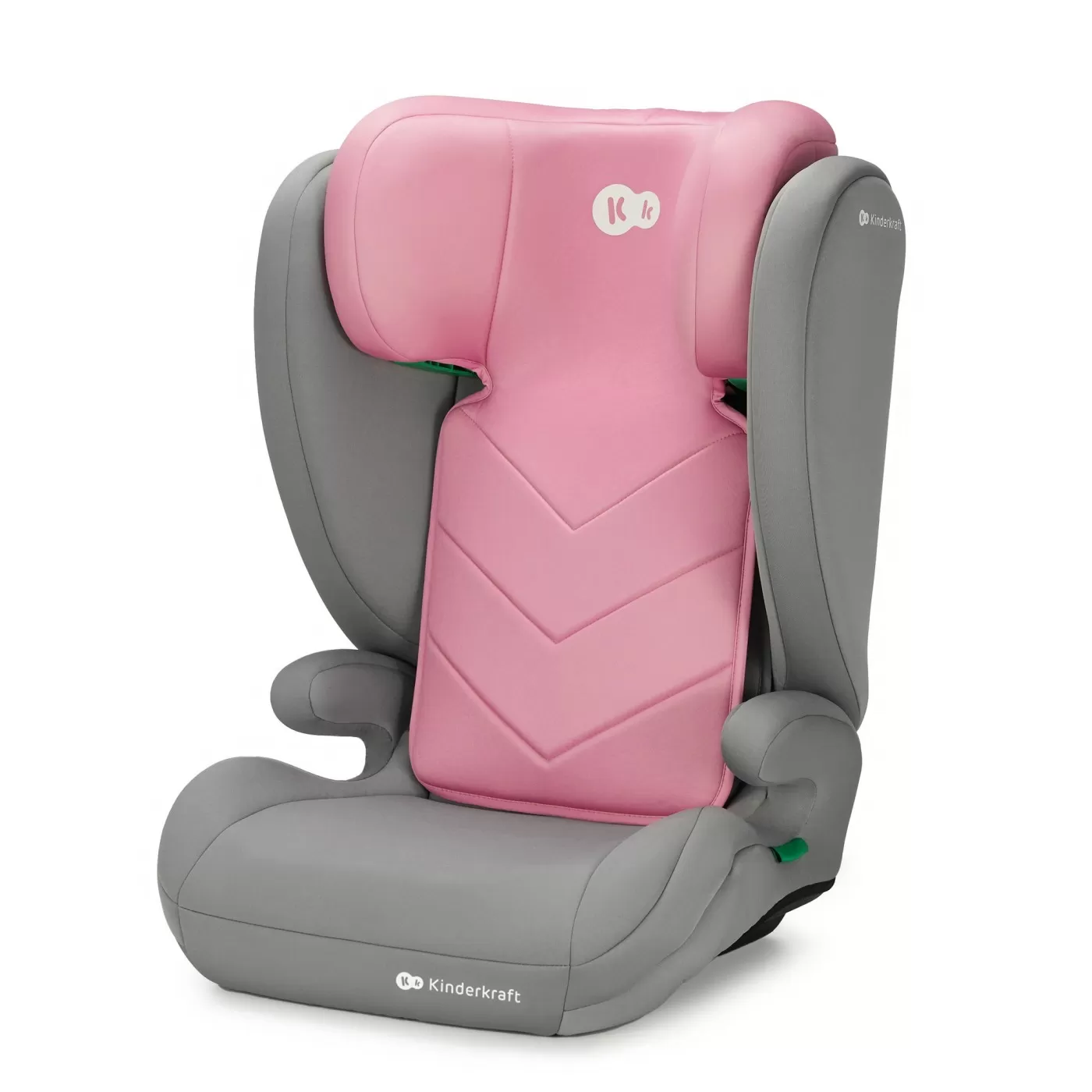 Carucioare, articole transport - Scaun auto kinderkraft i-spark, i-size 100-150 cm, pink, varsta de la 3 ani la 12 ani
