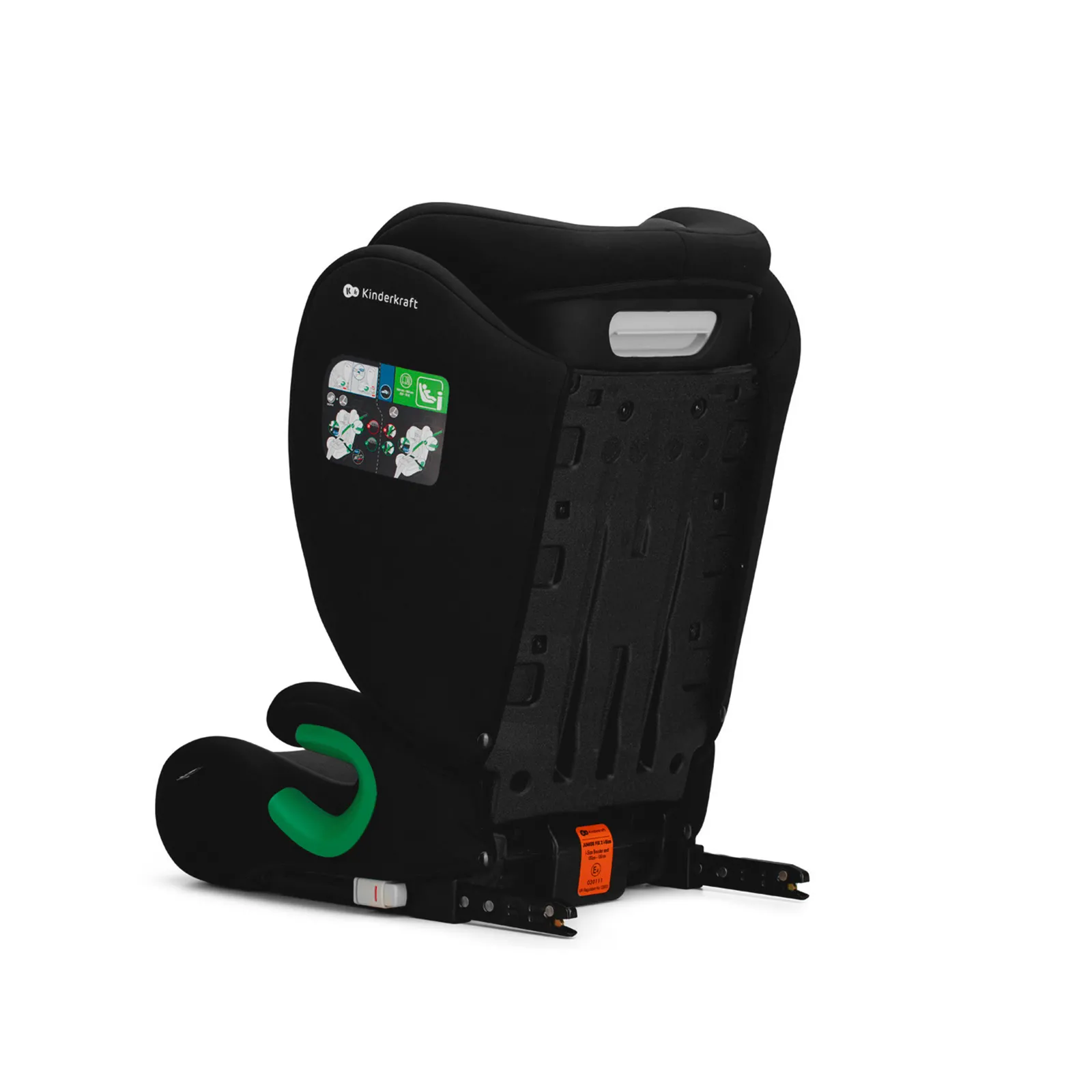 Scaun auto kinderkraft junior fix2, i-size 100-150 cm, graphite black, copii 3 ani pana la 12 ani [3]