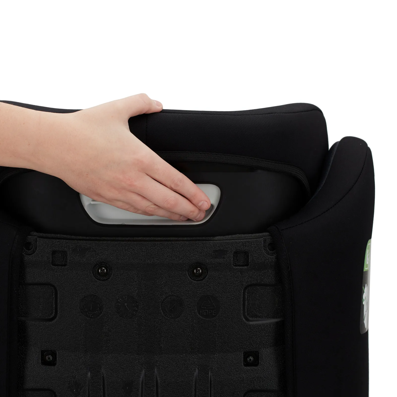 Scaun auto kinderkraft junior fix2, i-size 100-150 cm, graphite black, copii 3 ani pana la 12 ani [4]
