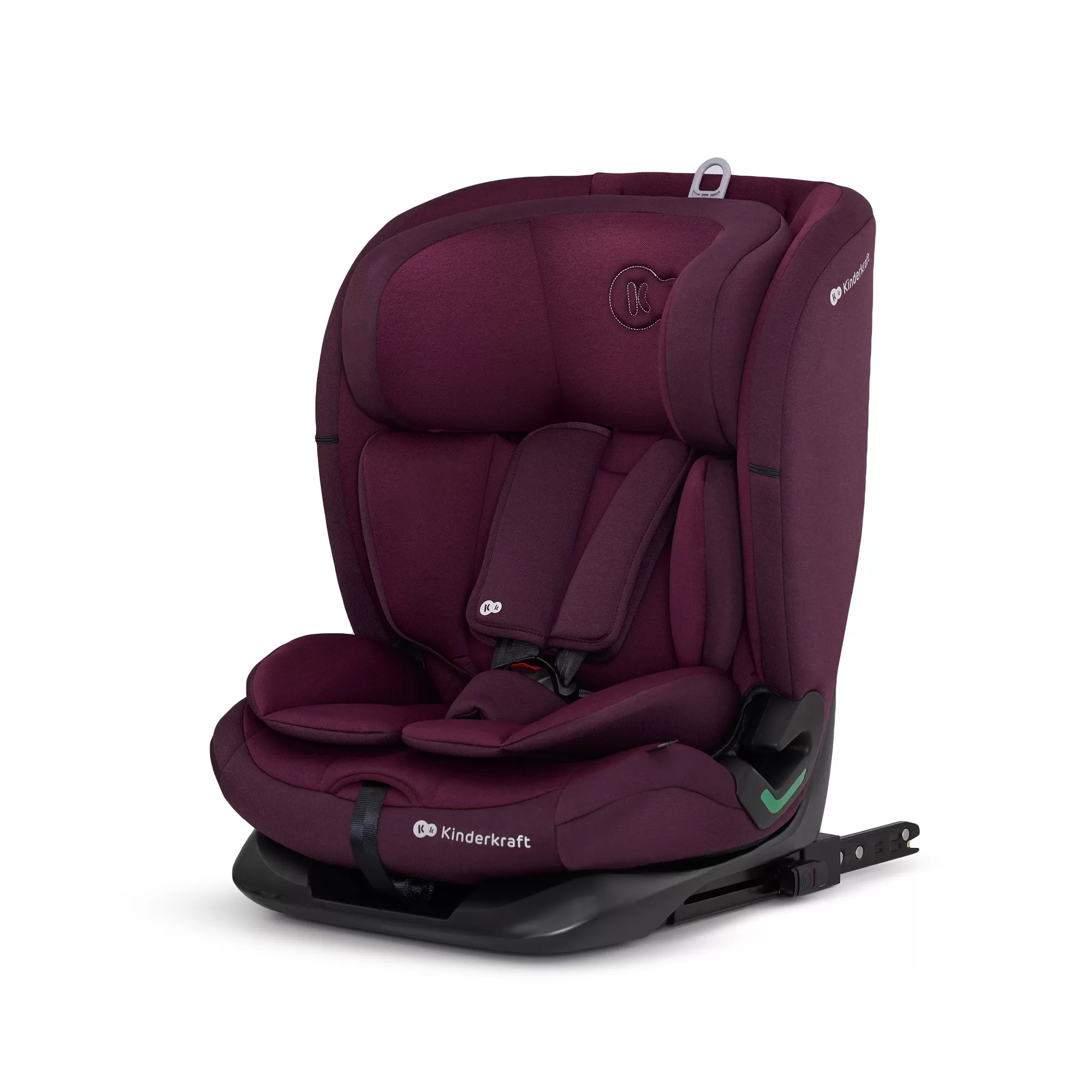 Scaune auto copii - Scaun auto kinderkraft oneto 3 i-size, 76-150 cm, cherry pearl, varsta de la 10 luni la 11 ani