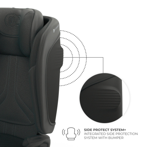 Scaun auto kinderkraft unity2 100-150 cm, black [6]