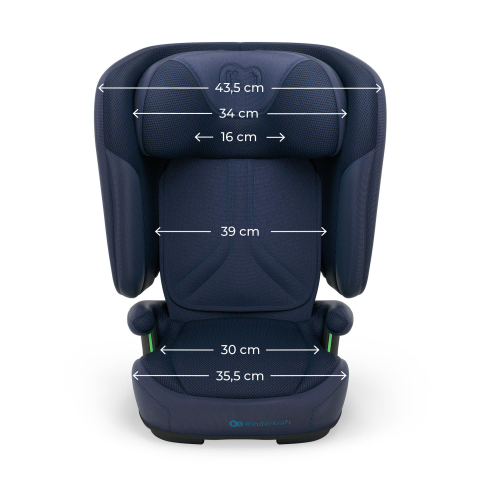 Scaun auto kinderkraft unity2 100-150 cm, navy [9]