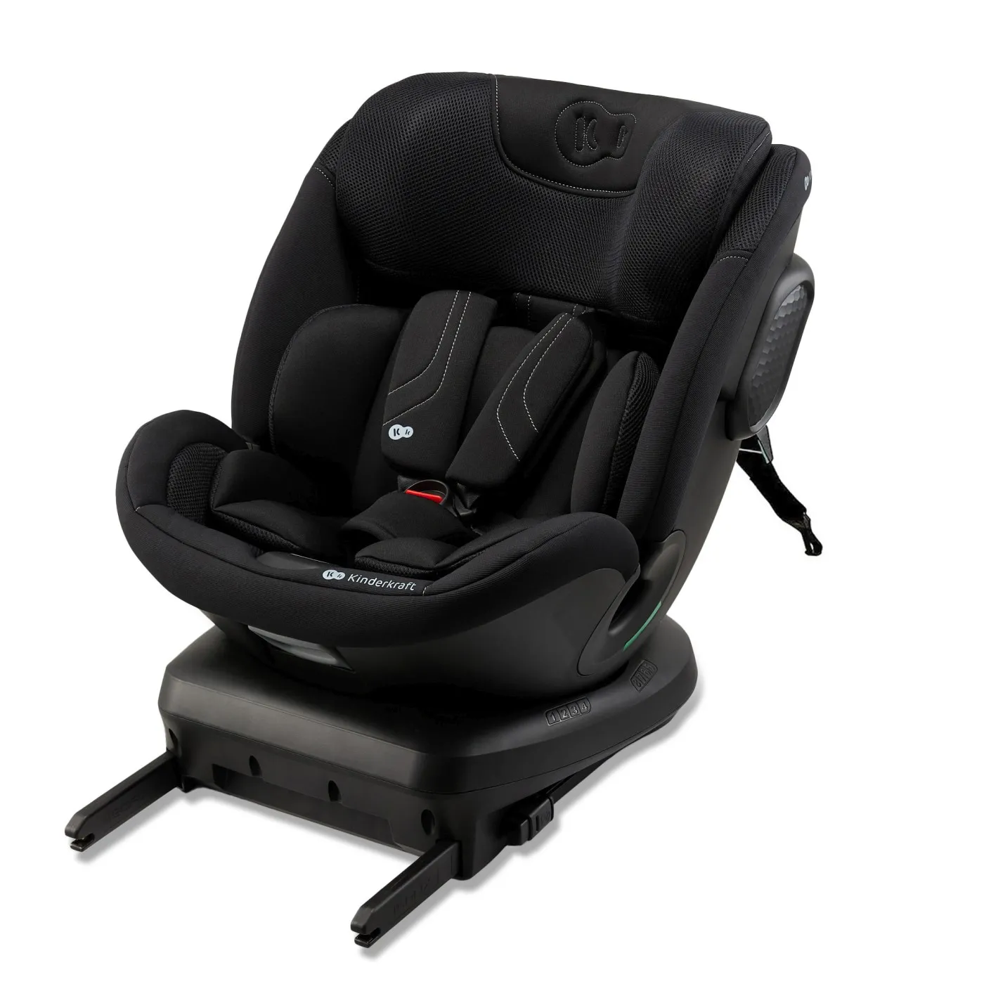 Carucioare, articole transport - Scaun auto kinderkraft xpedition 3 i-size 40-150 cm, black, copii varsta 0 luni pana la 12 ani