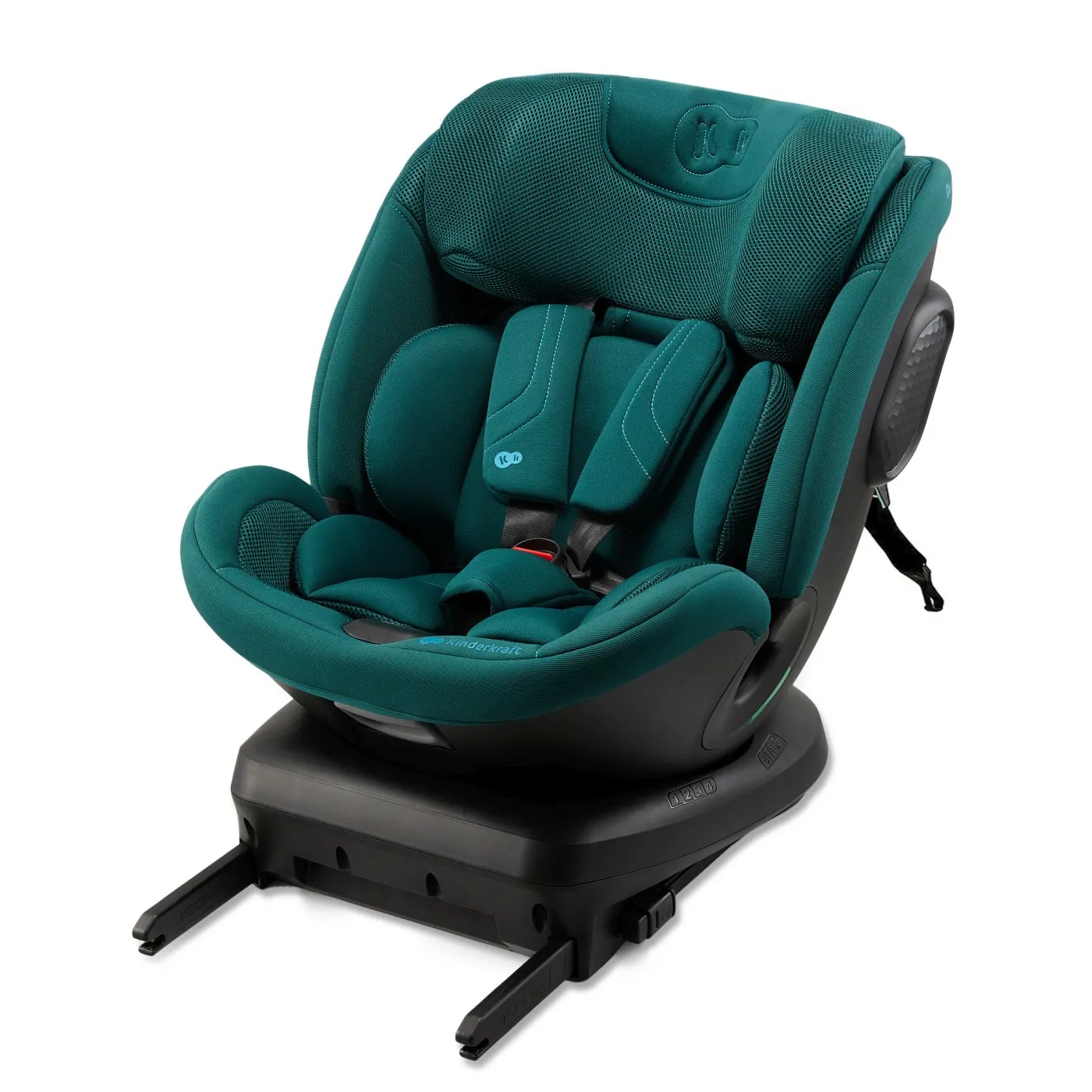 Carucioare, articole transport - Scaun auto kinderkraft xpedition 3 i-size 40-150 cm, green, copii varsta 0 luni pana la 12 ani