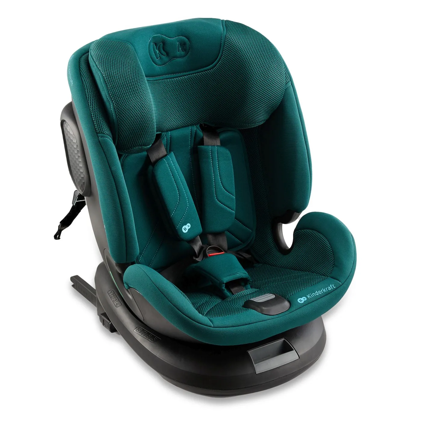Scaun auto kinderkraft xpedition 3 i-size 40-150 cm, green, copii varsta 0 luni pana la 12 ani [3]