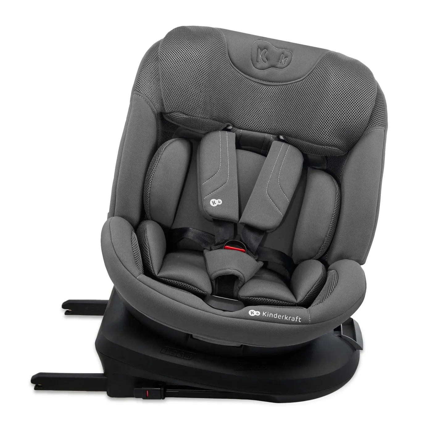 Scaun auto kinderkraft xpedition 3 i-size 40-150 cm, grey, copii varsta 0 luni pana la 12 ani [1]