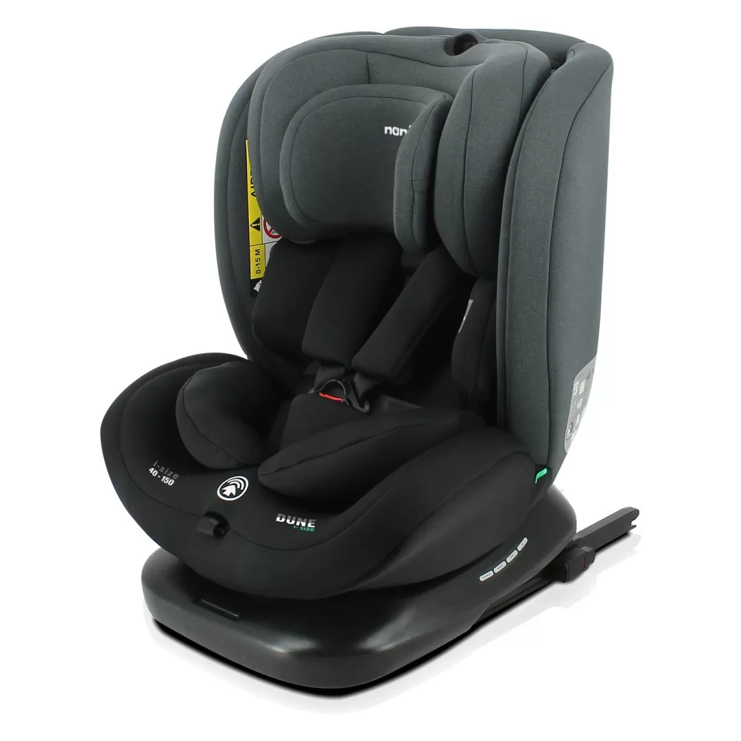 Scaun auto nania dune, 40-150 cm, grey, varsta de la 0 luni la 12 ani [5]