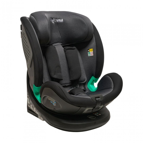 Scaun auto rotativ 360 gr,isofix,negru [6]