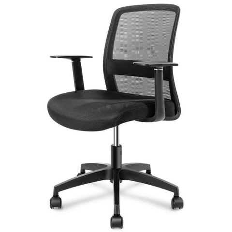 Birotică și Papetărie - Scaun birou spatar mesh, sist roti abs 87080 deli