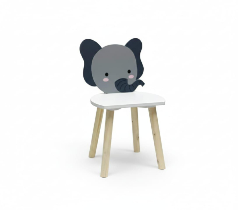 Camera copilului - Scaun copii, mdf,design elefant, u-grow