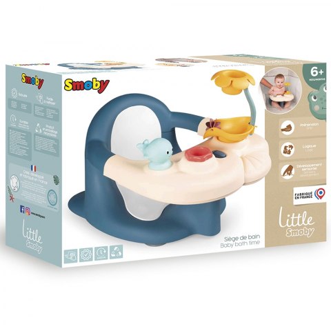 Scaun de baie Smoby Baby Bath Time albastru [6]
