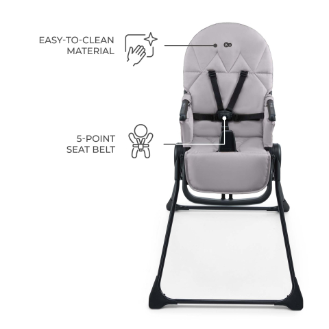 Scaun de masa kinderkraft binci, grey [3]