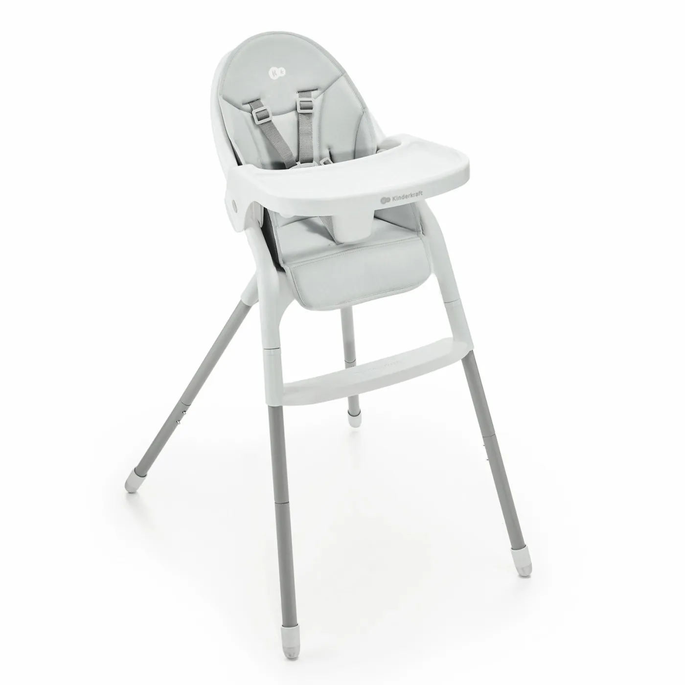 Scaun de masa kinderkraft dinnly, grey, copii varsta 6 luni pana la 3 ani [6]