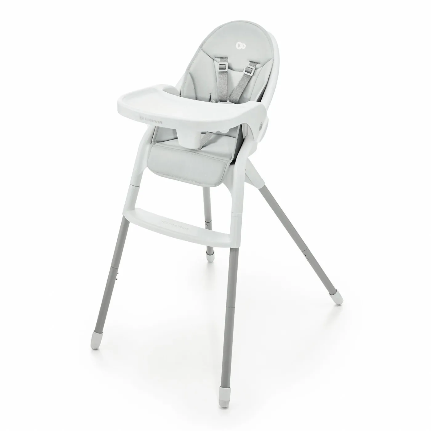 Scaun de masa kinderkraft dinnly, grey, copii varsta 6 luni pana la 3 ani [2]