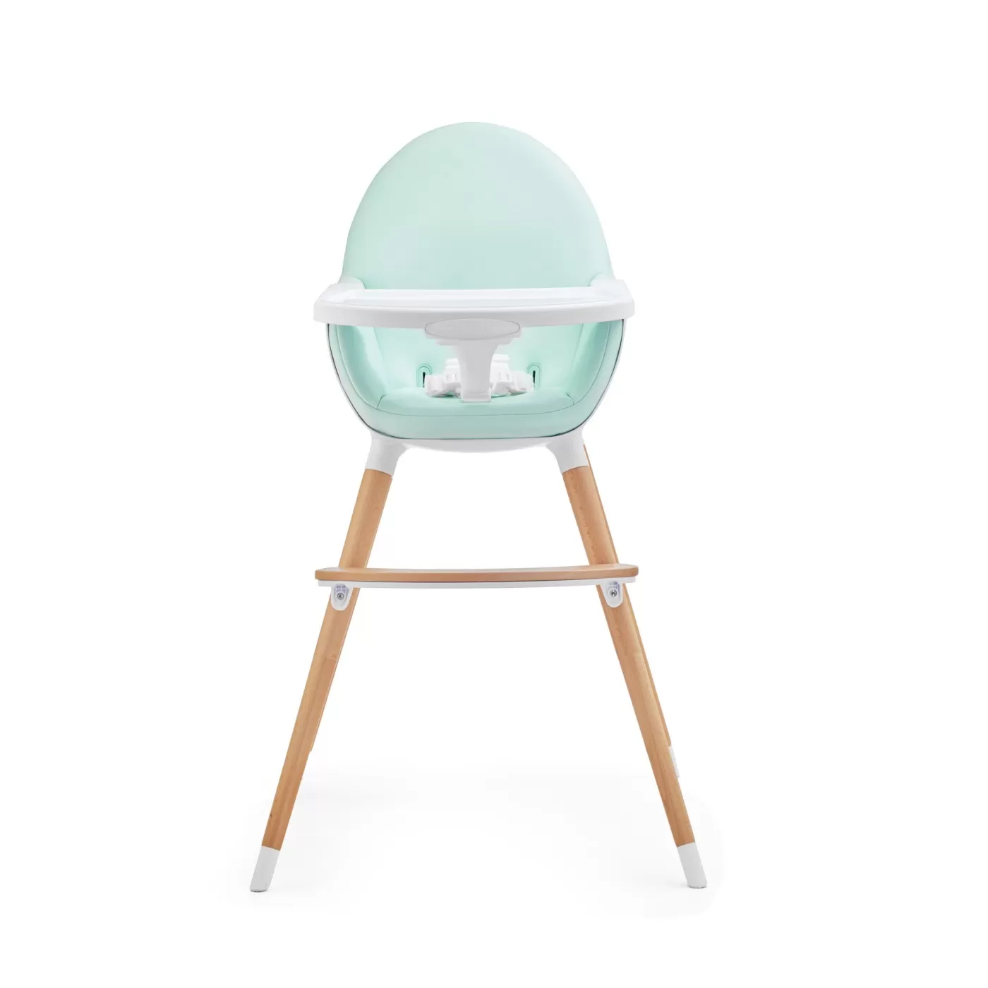 Scaun de masa kinderkraft fini, 2 in 1, mint, varsta de la 6 luni la 3 ani [1]