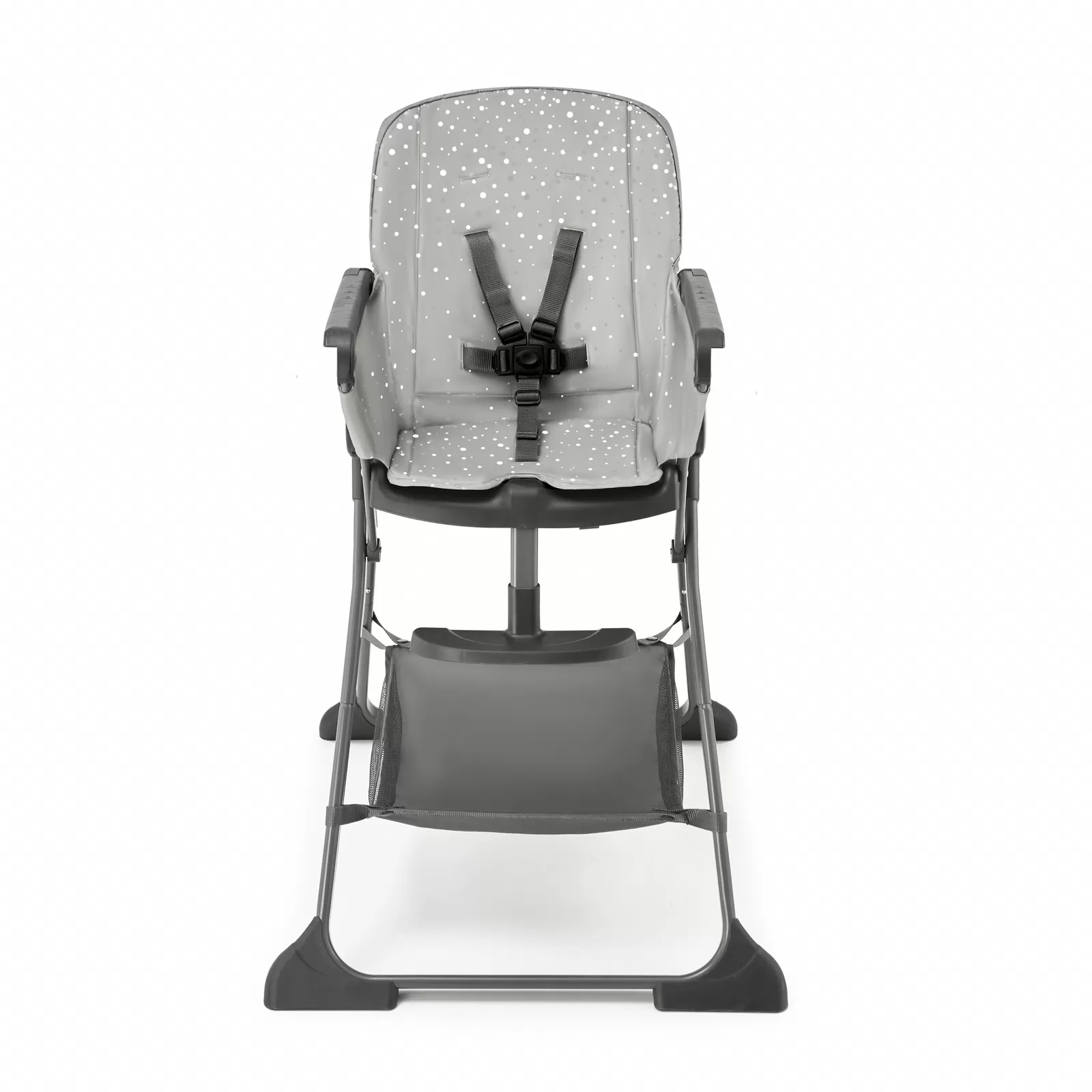 Scaun de masa kinderkraft foldee, pliabil, grey, varsta de la 6 luni la 3 ani [2]