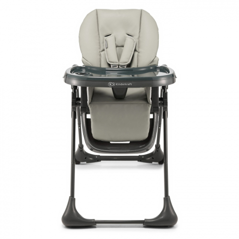 Scaun de masa kinderkraft tummie, pliabil, grey, varsta de la 6 luni la 3 ani [3]