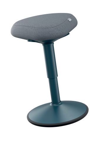 Articole pentru birou - Scaun ergonomic reglabil 47-64cm gri carbune leitz