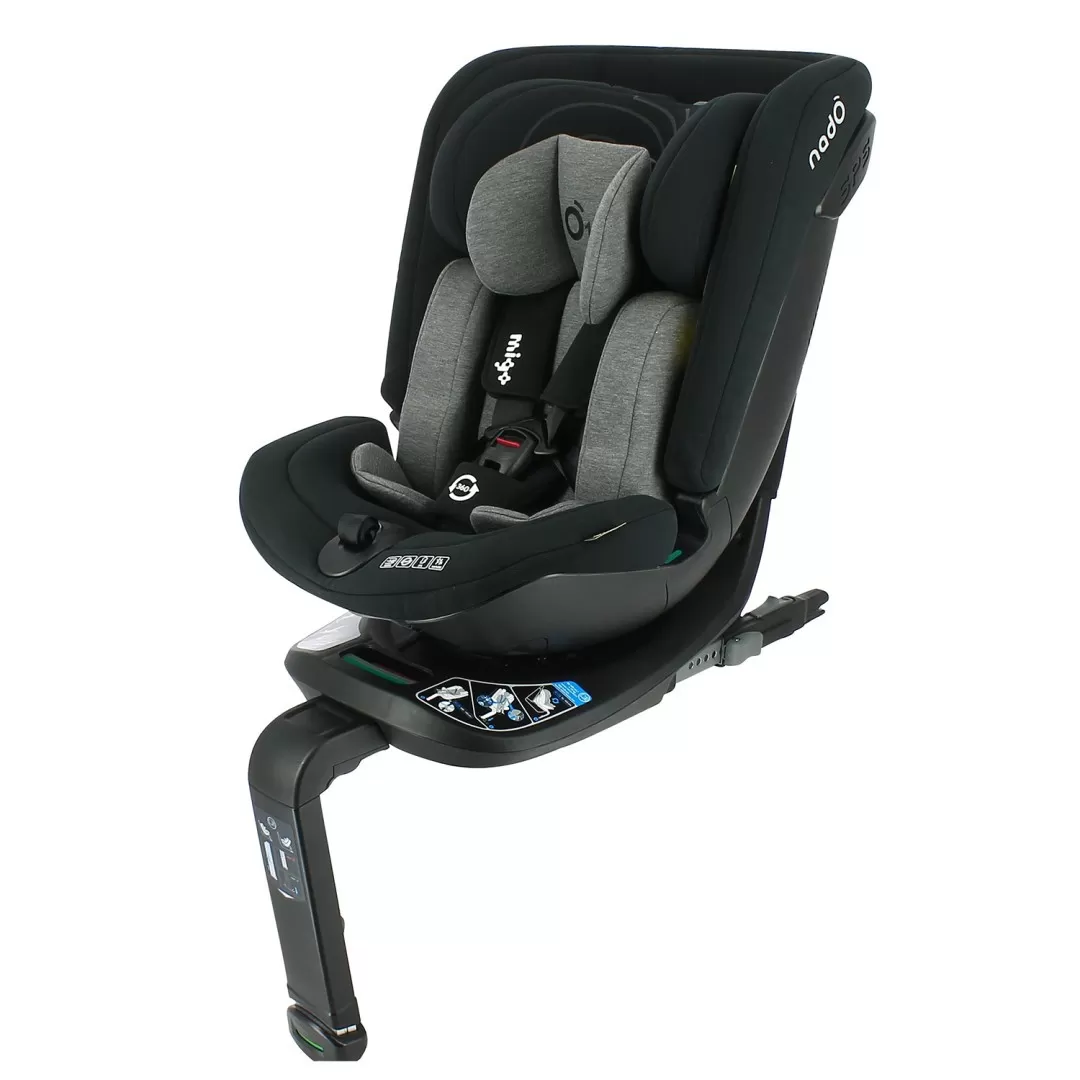 Scaun nado o12, 40-145 cm, black, varsta de la 0 luni la 12 ani [3]