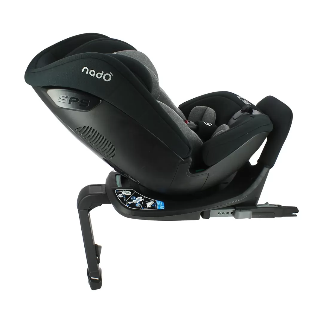 Scaun nado o12, 40-145 cm, black, varsta de la 0 luni la 12 ani [2]
