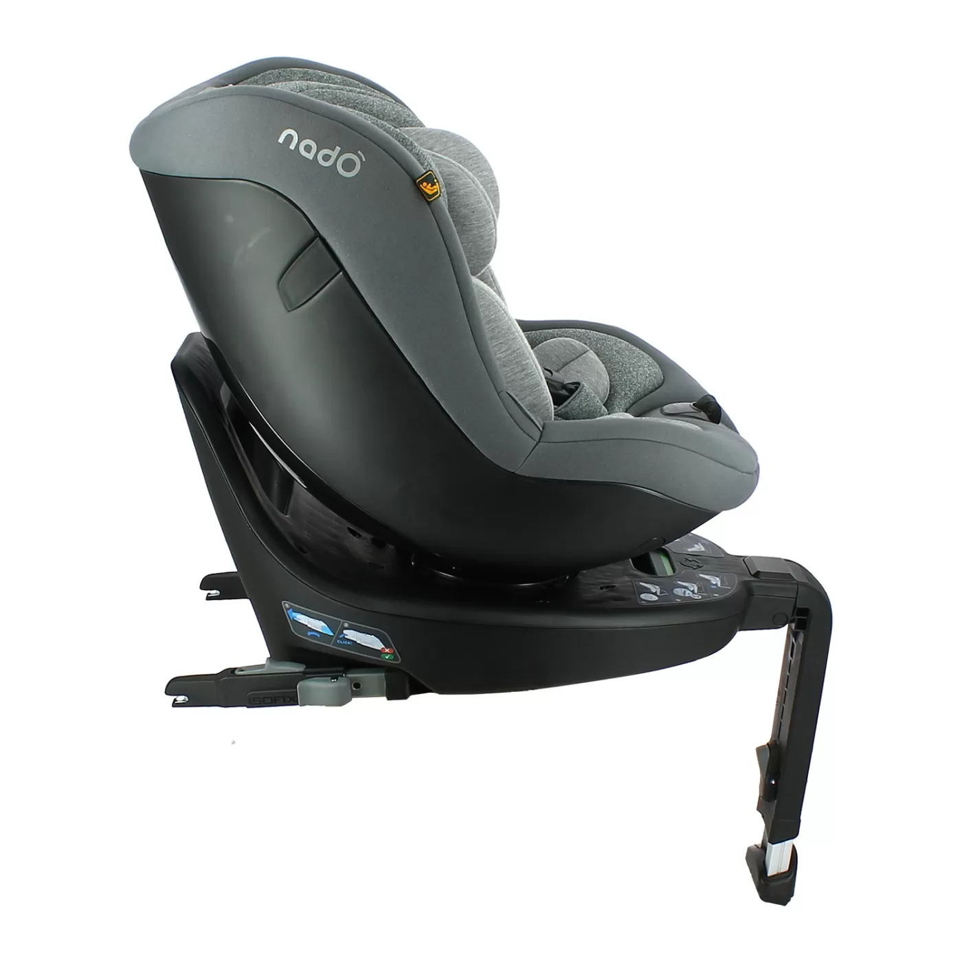 Scaun nado o3, 40-105 cm, dark grey, varsta de la 0 luni la 5 ani [1]