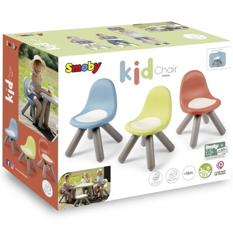 Scaunel cu spatar pentru copii Smoby Life albastru [6]