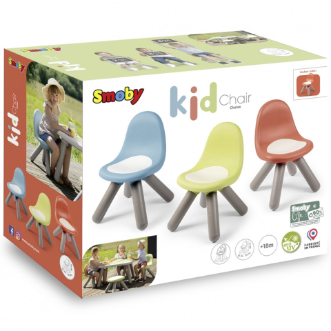 Scaunel cu spatar pentru copii Smoby Life terra cotta [6]