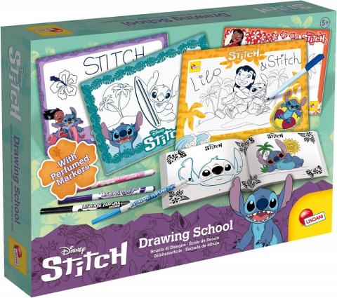 Jocuri creative si de creatie DIY - Scoala de desen - Stitch