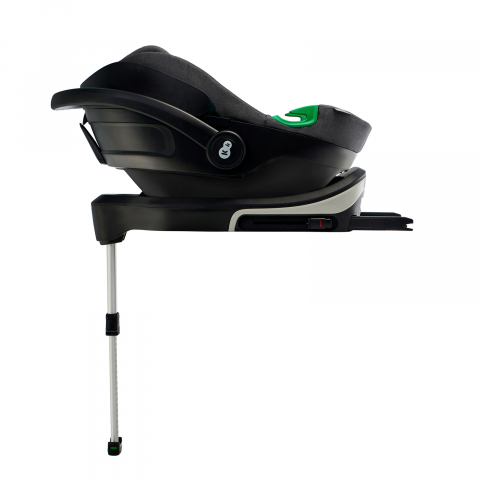 Scoica auto kinderkraft i-care i-size 40-87 cm, rwf, cool grey, varsta de la 0 luni la 2 ani [1]