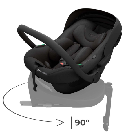 Scoica auto kinderkraft i-lite 40-87 cm, black [3]